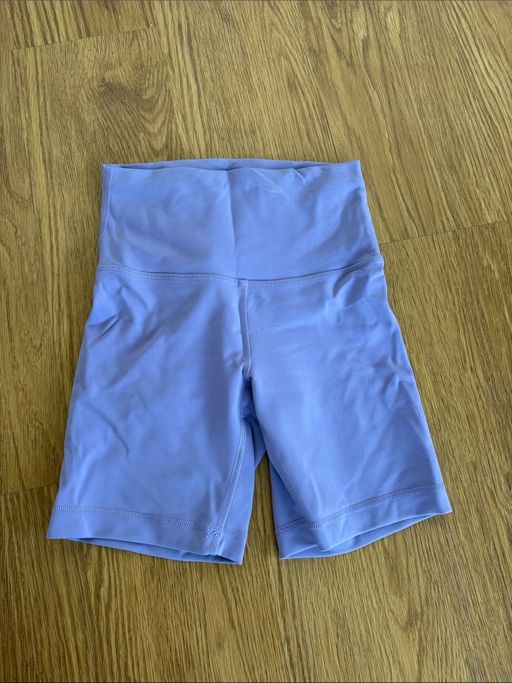 Lululemon High-Waist Lavender Women’s Bike Shorts